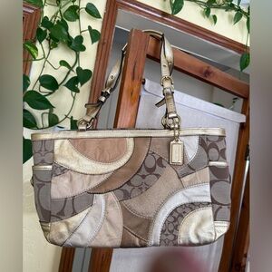 Coach Gallery Mosaic Patchwork Tote bag